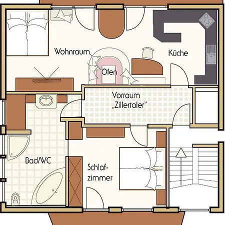 Apartment Hauser Zell am Ziller