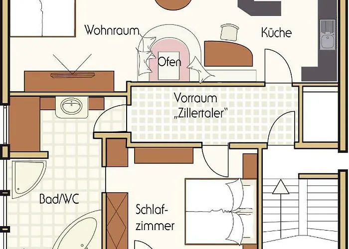 Apartmán Hauser Zell am Ziller